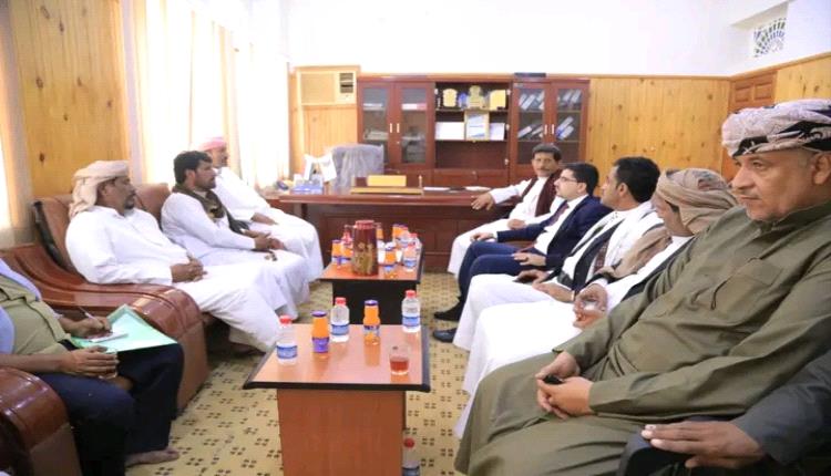 في زيارة الى المديرية..رئيس تنفيذية انتقالي المهرة يلتقي قيادة السلطة المحلية لمديرية شحن في زيارة الى المديرية..رئيس تنفيذية انتقالي المهرة يلتقي قيادة السلطة المحلية لمديرية شحن