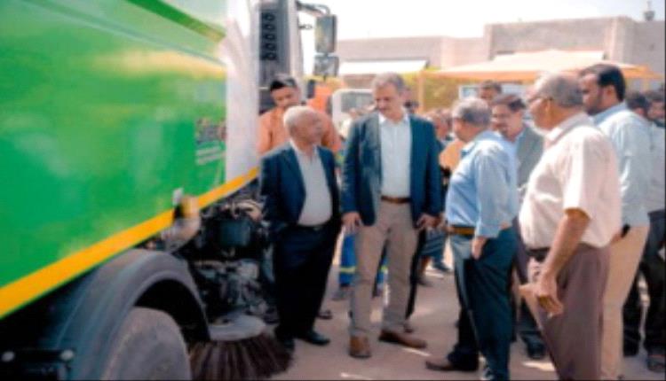 لملس : نحرص على تحسين ونظافة مدينة عدن