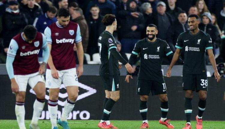 ليفربول يسحق ويستهام بخماسية و يعزز صدارته للدوري الإنجليزي