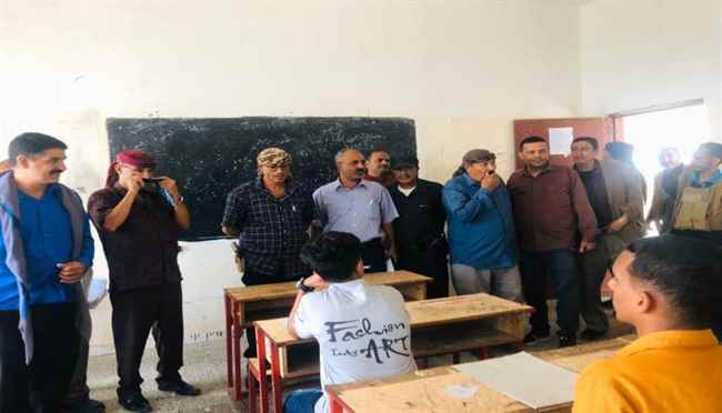 السلطة المحلية والانتقالي وادارة التربية بالشعيب يدشنون الامتحانات النهائية لثانويات المديرية للعام الدراسي ٢٠٢٣ - ٢٠٢٤م
