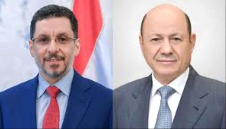 مكالمة هاتفية تعيد الازمة الى الواجهة  بين العليمي و رئيس الحكومة بن مبارك ..(تفاصيل صادمة)
