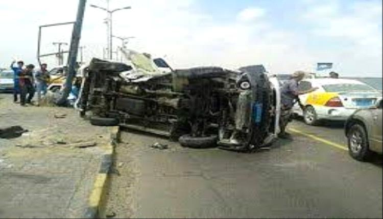 وفاة وإصابة 414 شخص بحوادث مرورية في المحافظات المحررة
