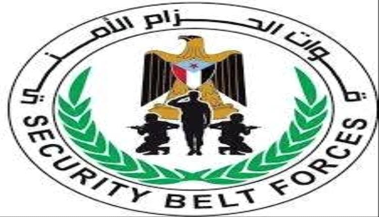 قوات حزام عدن تنفي مزاعم الاعتداء على محتجز