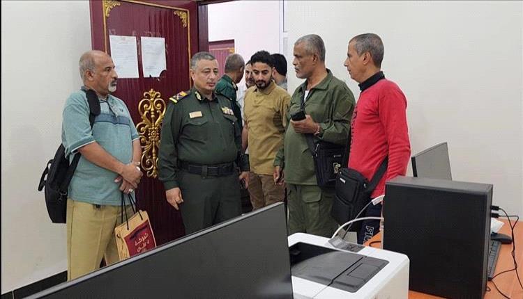 اللواء سند جميل يتفقد مركزي الأحوال المدنية في المنصورة والبريقة بعد إجازة العيد