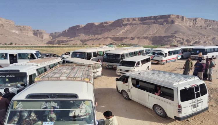 موكب جماهيري ينطلق من سيئون نحو المكلا دعماً لفعالية "حضرموت أولاً"