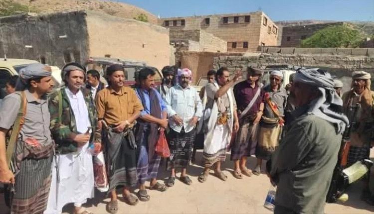 رئيس انتقالي شبوة وعدد من المشايخ ينجحون في إبرام صلح قبلي بين آل القرنان وال عوض بن علي لقموش
