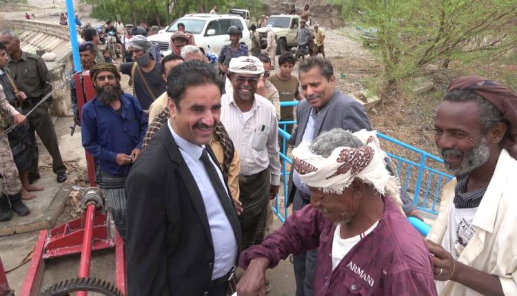 فريق التوجيه والرقابة الرئاسي يتفقد عددًا من المنشآت الزراعية في أبين
