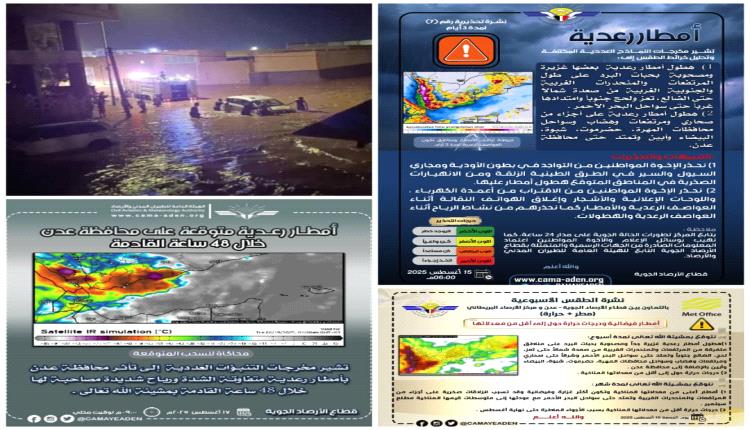 { سيول عدن بين التوقعات الجوية والحلول العملية }