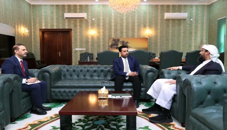 المحرّمي يبحث مع رئيس هيئة التشاور مستجدات الأوضاع وتنسيق الجهود