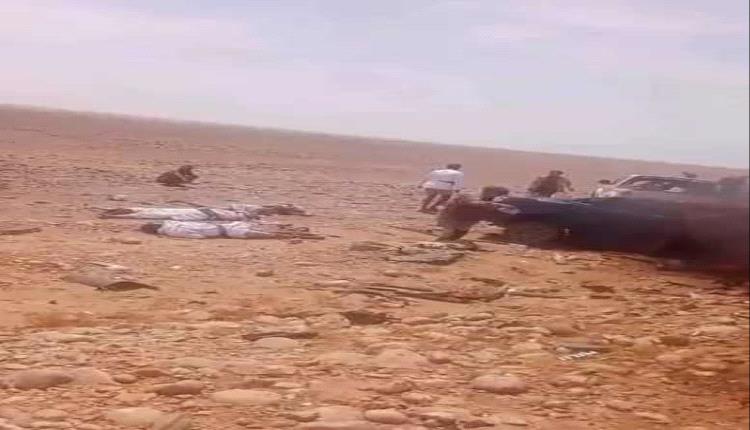 انفجار لغم حو/ثي يصيب أسرة كاملة بجروح خطيرة في الجوف