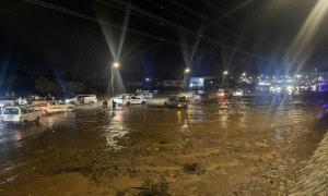 استئناف الحركة في طريق "إنماء - الشعب" عقب توقفه لساعات