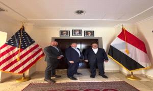 اللواء الرملي يبحث مع السفارة الأمريكية لدى بلادنا أوجه التعاون بين مصلحة الهجرة والجوازات والجنسية والسفارة