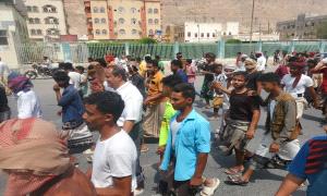 انطلاق ثورة الجياع في سيئون بمسيرات سلمية تطالب بسقوط شرعية الفساد