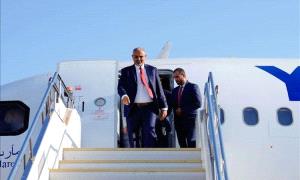 الرئيس عيدروس الزبيدي يصل شبوة 