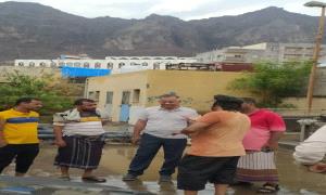 الجاوي يتفقد عمل المضخة المركزية للصرف الصحي وشفط مياه الأمطار في المعلا