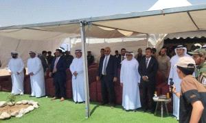 الرئيس الزُبيدي يفتتح مشروع محطة الطاقة الشمسية في شبوة 