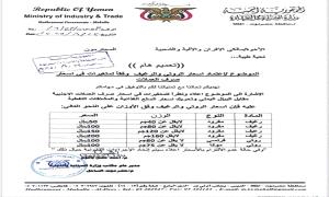 وفقًا لمتغيرات أسعار الصرف..الصناعة والتجارة بحضرموت تحدد أسعار الروتي والرغيف