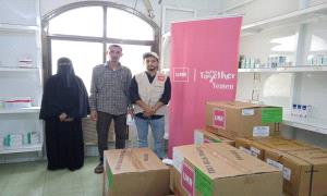 مكتب الصحة والسكان بالتواهي يشكر منظمة البعثة المتحدة للإغاثة والتنمية (UMR) على دعمها لمركز الفتح الصحي بالأدوية والمستلزمات الطبية
