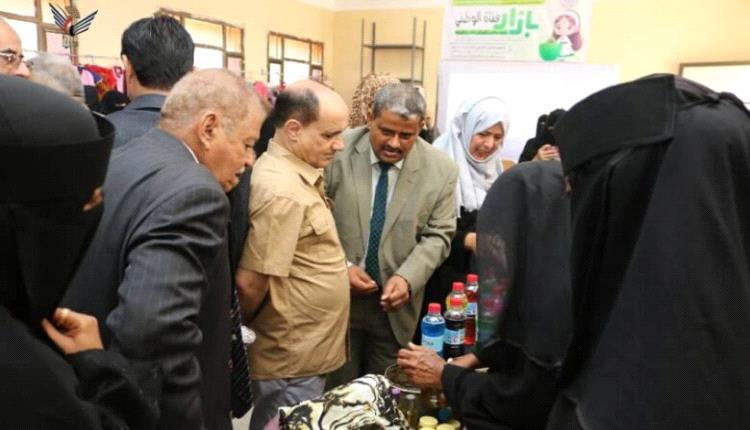 بازار "فتاة الوطني" بعدن ينطلق برعاية المحولي دعماً للمشاريع الصغيرة والاحتفاء بالاستقلال