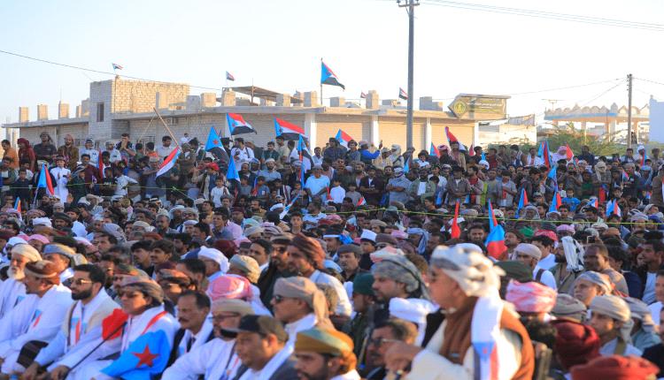 انتقالي المهرة ينظم فعالية جماهيرية حاشدة بمناسبة الذكرى الـ58 للاستقلال الوطني والانتصارات الجنوبية