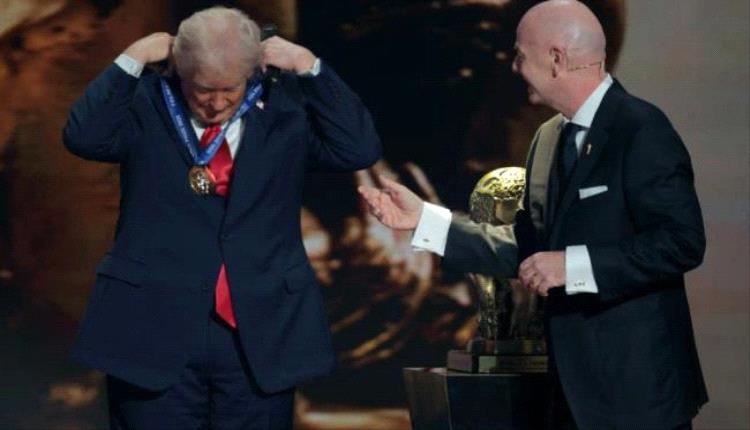 الفيفا يمنح ترامب جائزة السلام 2025 على هامش قرعة المونديال 