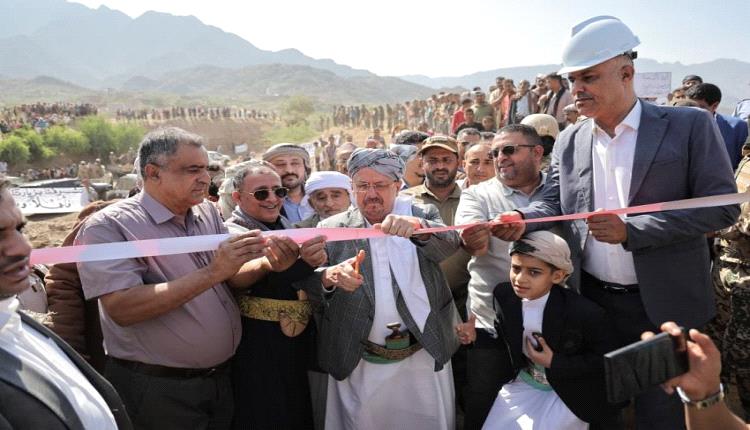 افتتاح مشروعين للمياه في المعافر برعاية رئيس مجلس النواب