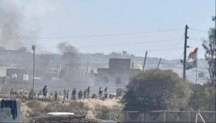 تفـ.ـجير التربة يهز بوابة تعز الجنوبية.. رسالة حو.ثية-إخو.انية لخلط الأوراق