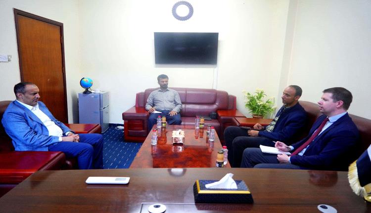 الشرفي يستقبل مدير مكتب المبعوث الأممي