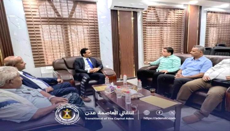 السقّاف يزور وزارة الشباب والرياضة بعدن ويبحث ترتيبات تطوير القطاع الرياضي