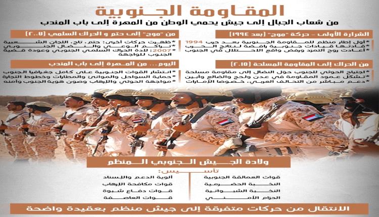 المقاومة الجنوبية… من شعاب الجبال إلى جيش يحمي الوطن من المهرة إلى باب المندب