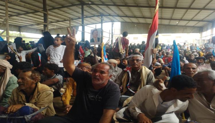 من مخيم الاعتصام.. أبين تجدد العهد: لا تراجع حتى إعلان دولة الجنوب العربي