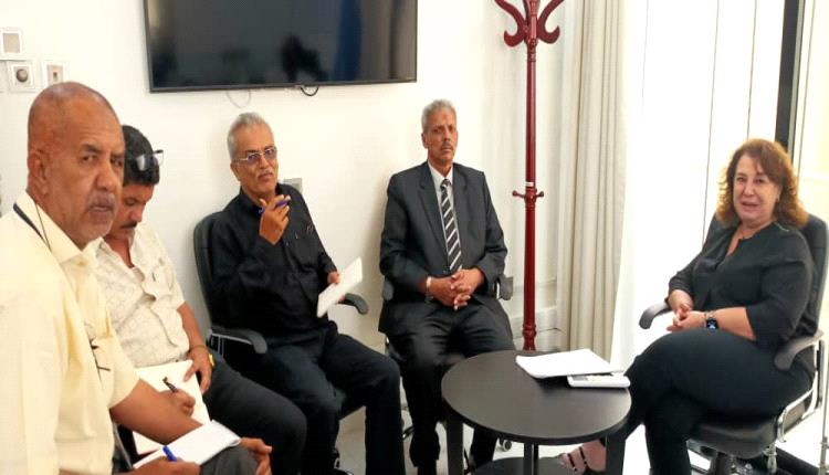 محافظ لحج يلتقي ممثل برنامج الأمم المتحدة الإنمائي لمناقشة خطة التنمية الاقتصادية والاجتماعية 2026-2030