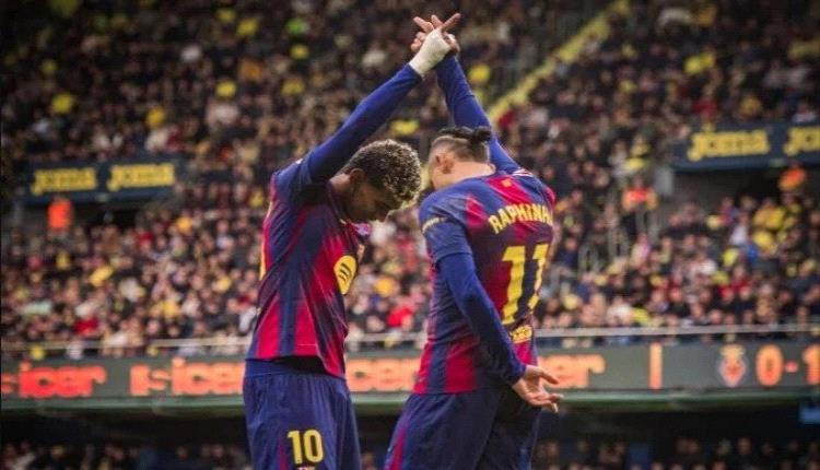 برشلونة يحقق فوزًا ثمينًا خارج أرضه على فياريال في الدوري الإسباني