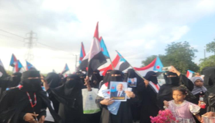 حرائر لحج تجدد العهد للجنوب..