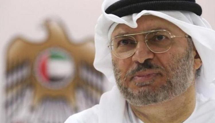 قرقاش: موقف الإمارات يضع الحكمة فوق الانفعال..