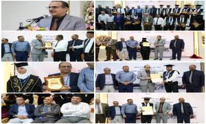 وزير الصحة يحضر حفل تخرج الدفعة الثالثة من الدورة المتوسطة للوبائيات الحقلية بعدن