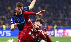 بخطأ كارثي.. ليفربول يصعق إنتر ميلان في دوري أبطال أوروبا