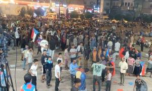 أمسية فنية تشعل ساحة الاعتصام المفتوح بخور مكسر