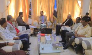 باعوم يناقش الترتيبات الأخيرة لتنفيذ حملة رقابية على أسواق وادي حضرموت