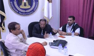 انتقالي المهرة يطلع على التحضيرات النهائية للجنة الحشد النسوية المشاركة في فعالية عيد الاستقلال