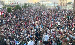 من سيئون.. رسالة شعب الجنوب الى الرئيس الزُبيدي بإعلان الدولة