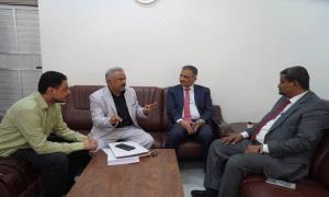 لملس والمحولي يطلعان على سير عملية تأهيل مكتب التعليم الفني والتدريب المهني وبرنامجه للعام الجديد