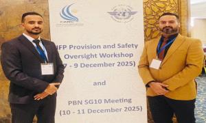 الهيئة العامة للطيران المدني والأرصاد تشارك في ورشة عمل واجتماع الملاحة القائمة على الأداء التابع للإيكاو في عمّان
