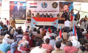 أبناء دلتا أبين يواصلون اعتصامهم المفتوح لليوم السادس للمطالبة بإعلان دولة الجنوب العربي