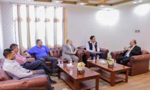 وزير النقل يلتقي المنسق الإقليمي لمكتب الأمم المتحدة لمكافحـ.ـة المخـ.ـدرات والجـ.،ـريمة لبحث سُبل دعم قطاعات النقل