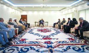 الرئيس الزُبيدي يطّلع على سير العمل في المحاكم والنيابات والتحديات التي تواجهها