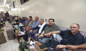 المئات يشاركون في مجلس عزاء أولاد الحاج مسعد الخيلي في الشعيب والعاصمة عدن