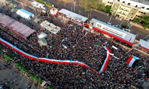 توافد جماهيري واسع لأبناء يافع إلى ساحة الاعتصام بالعاصمة عدن دعمًا لمطلب إعلان دولة الجنوب العربي