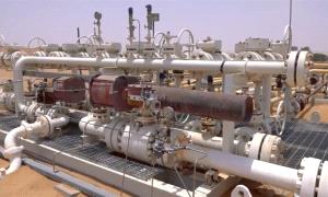 القوات الجنوبية تتسلم حماية منشأة العقلة النفطية بمحافظة شبوة