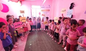 منظمة السمو الإنساني للإغاثة والتنمية تنفذ زيارة إلى روضة الإقبال 